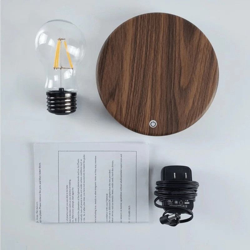 Bordslampa med magnetisk levitation - LED-ljuskälla