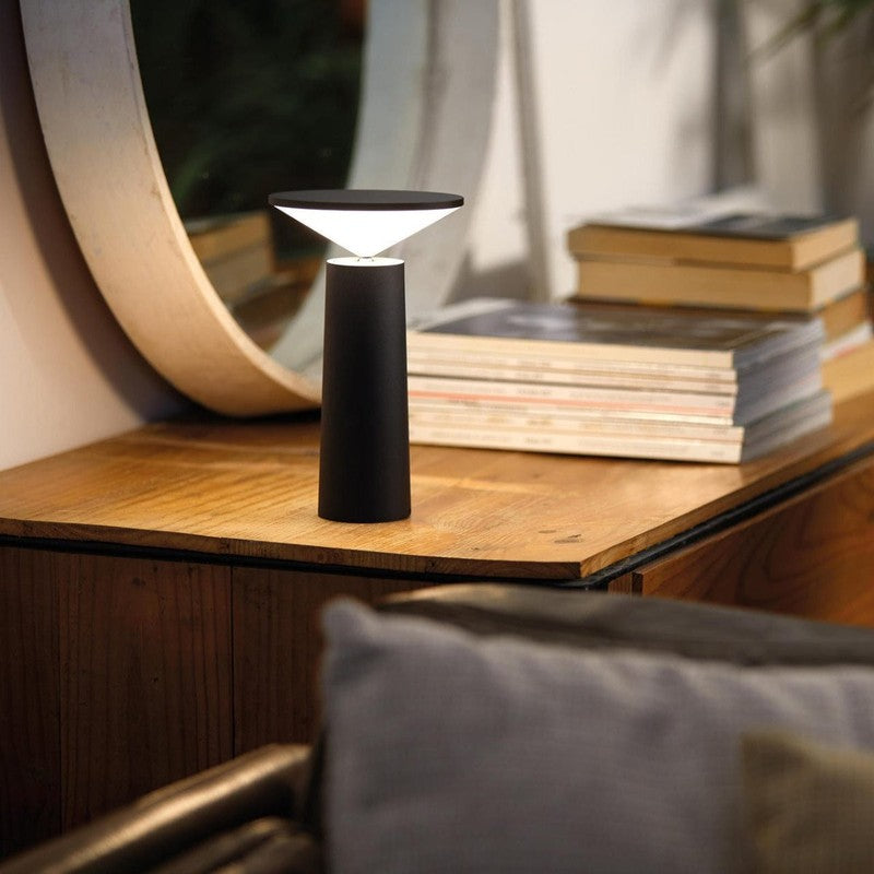 Bordslampa ORBITRAY - Roterbar lampa med dimbar belysning