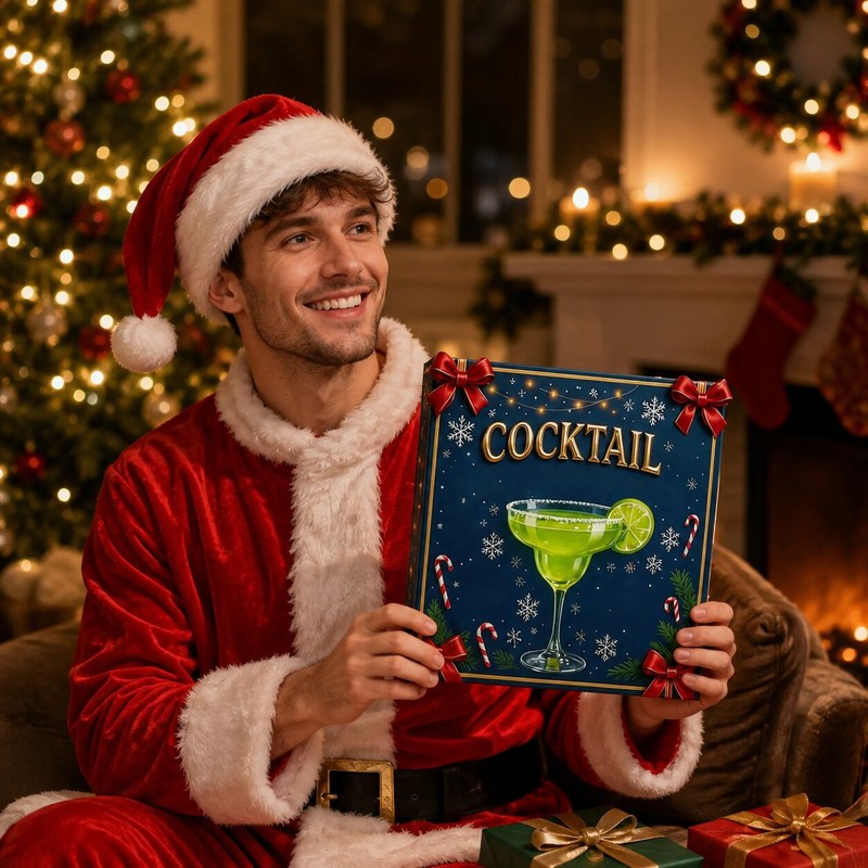 Cocktail Adventskalender 2026 - 24 Hängprydnader