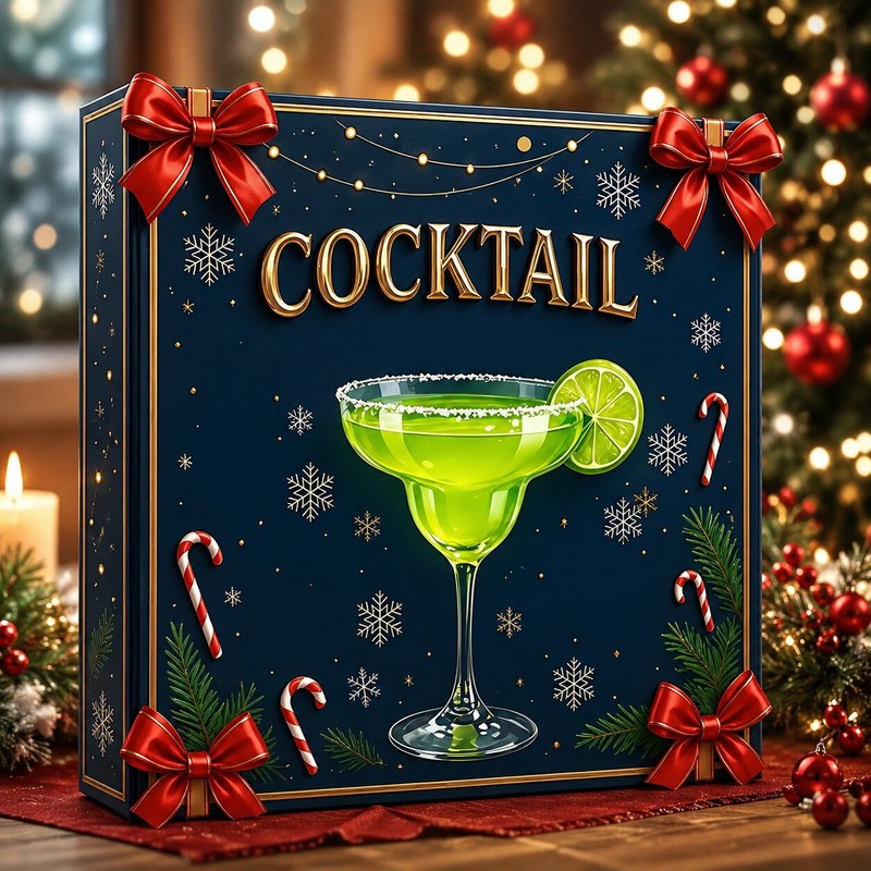 Cocktail Adventskalender 2026 - 24 Hängprydnader