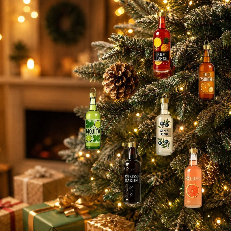 Cocktail Adventskalender 2026 - 24 Hängprydnader