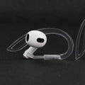 Earbudhållare för AirPods - Transparenta överöra-krok
