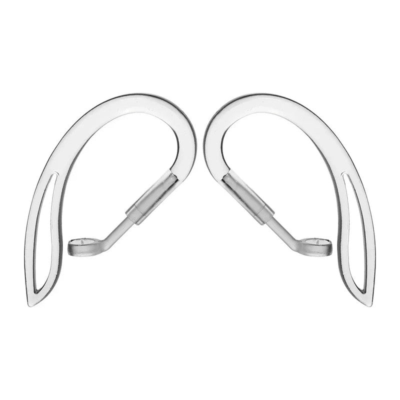 Earbudhållare för AirPods - Transparenta överöra-krok