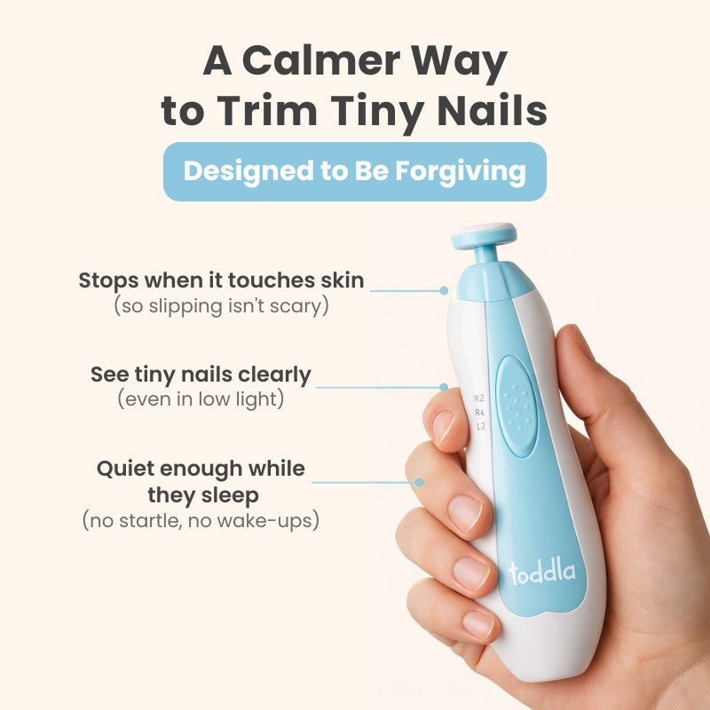 Elektrisk nagelfil för spädbarn och småbarn