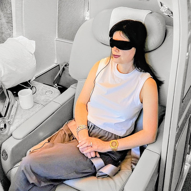 Elektrisk värmemask för ögonbehandling