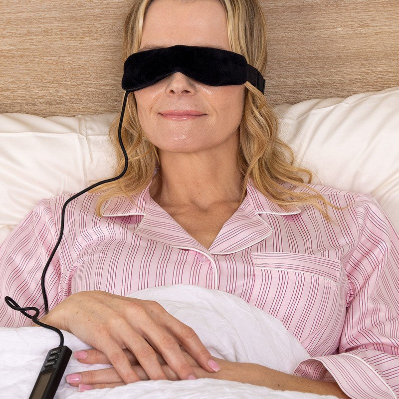 Elektrisk värmemask för ögonbehandling