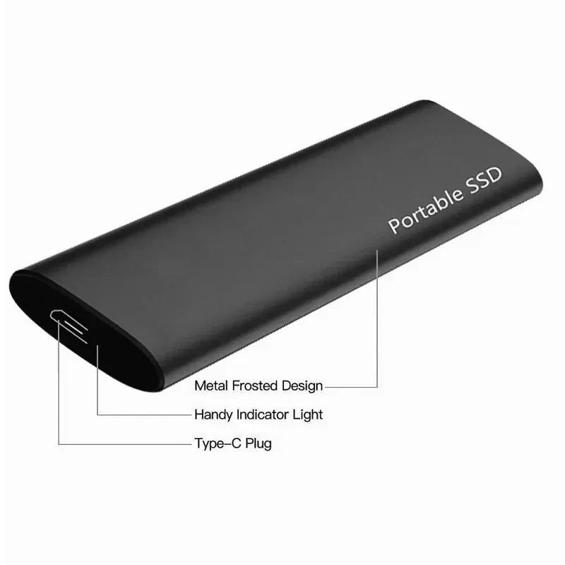 Extern SSD-minne - Ultra tunn