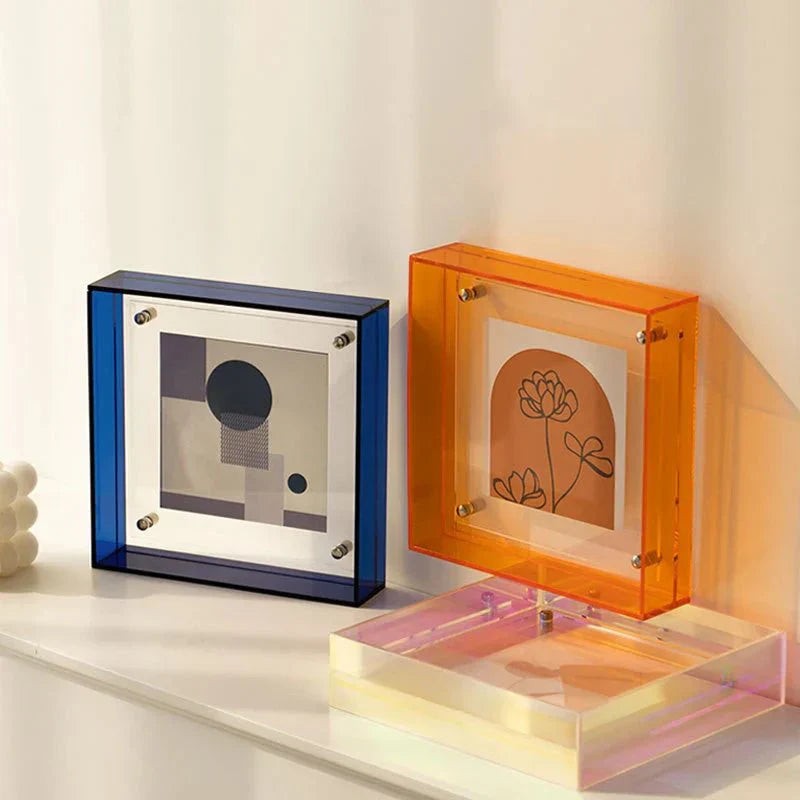 Flytande bildram - Transparent frontpanel