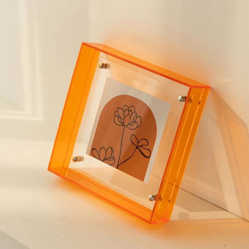 Flytande bildram - Transparent frontpanel
