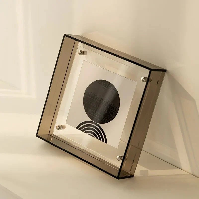 Flytande bildram - Transparent frontpanel
