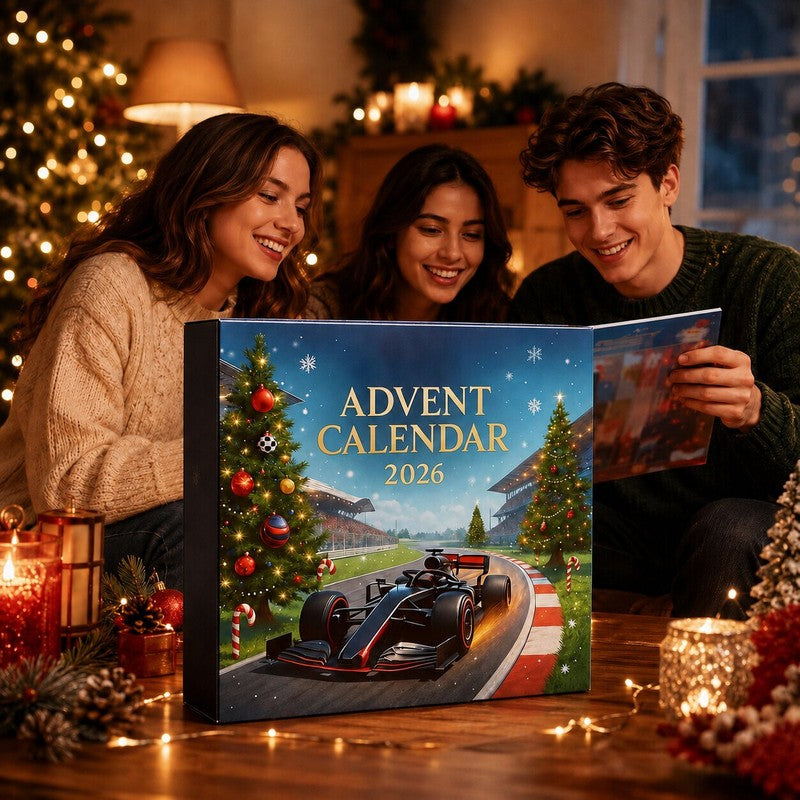 Formel 1-kalender - 24 luckor med överraskningar