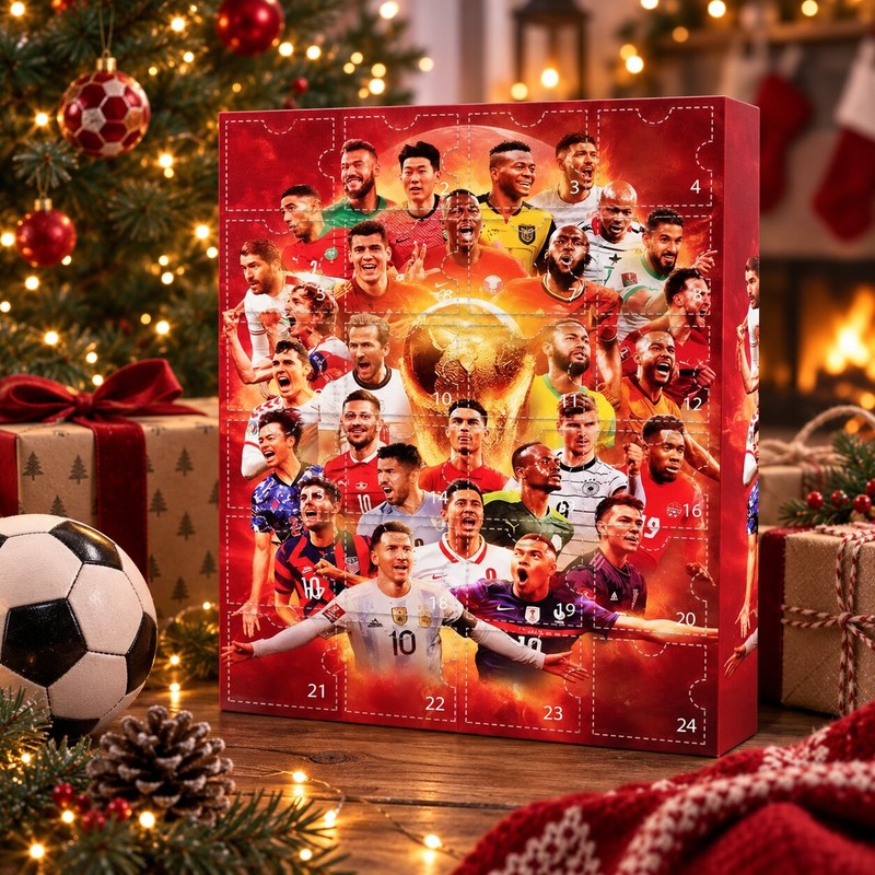 Fotbollsadventskalender 2026 - Flerdagsvariant