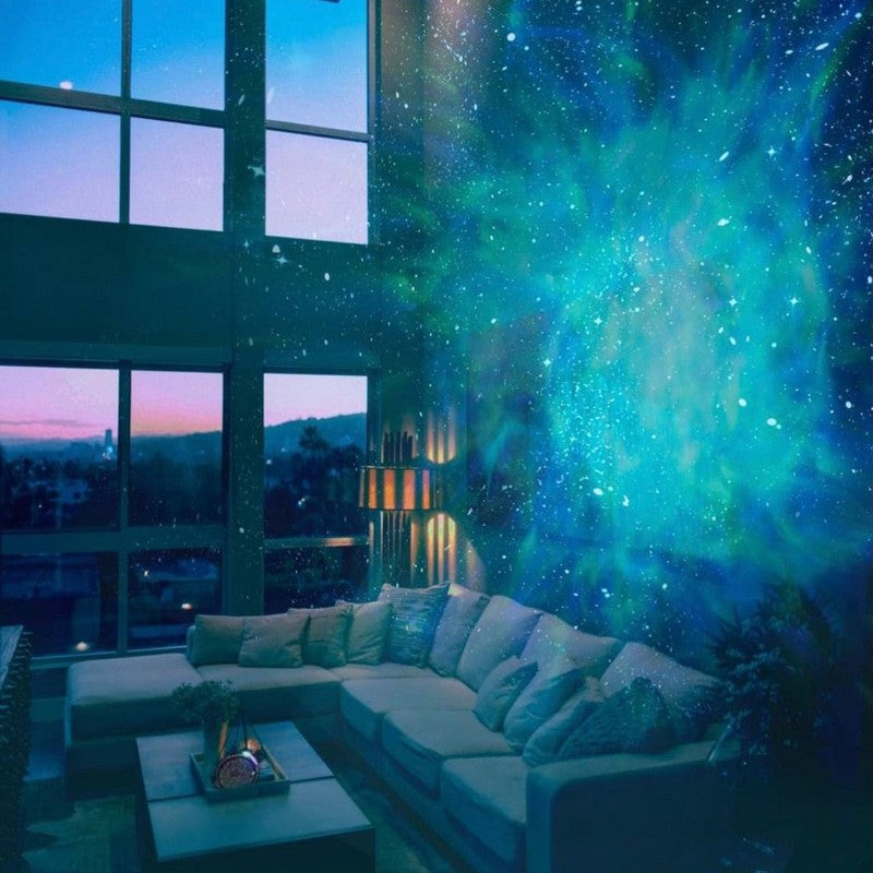 Galaxy Projector - LED-stjärnprojektor med nebulaeffekt