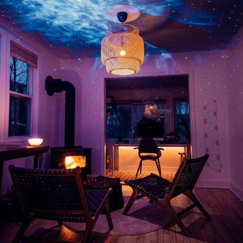 Galaxy Projector - LED-stjärnprojektor med nebulaeffekt