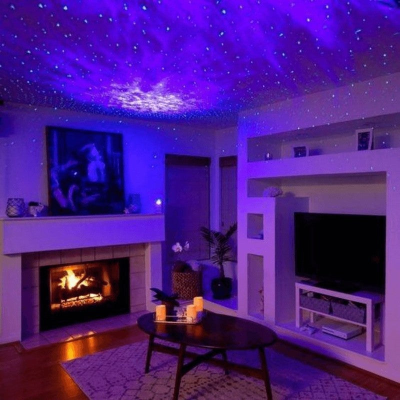 Galaxy Projector - LED-stjärnprojektor med nebulaeffekt