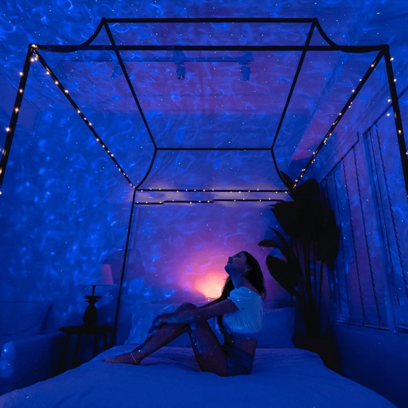 Galaxy Projector - LED-stjärnprojektor med nebulaeffekt