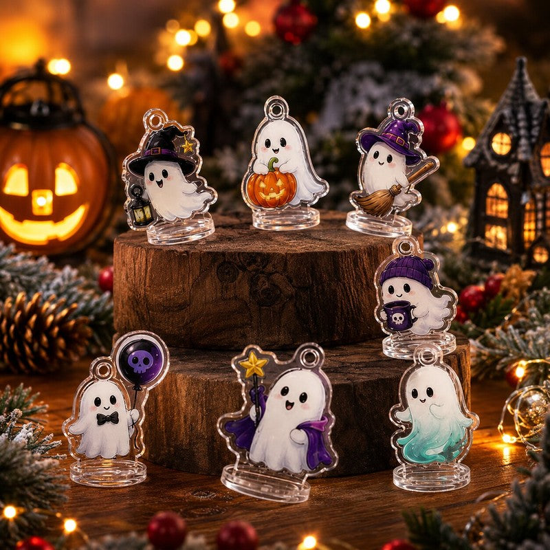 Halloween Adventskalender 2026 - 24 Akrylcharmar