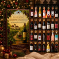 Julkalender med vinmotiv - 24 luckor med överraskningar