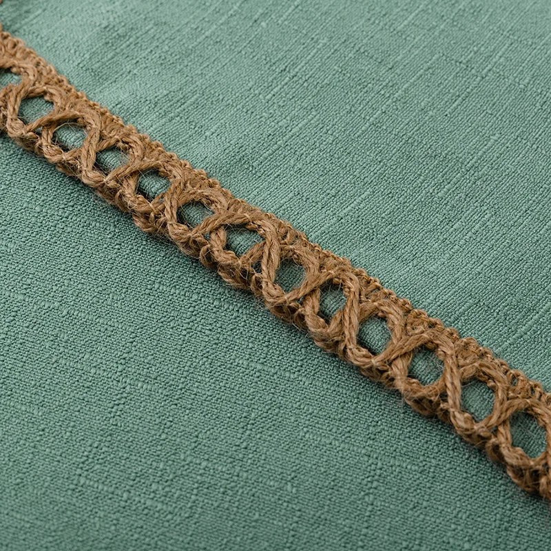 Kuddvar - Fransk-inspirerad med flätad kant