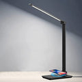 LED Bordlampa med Trådlös Laddning - Svart