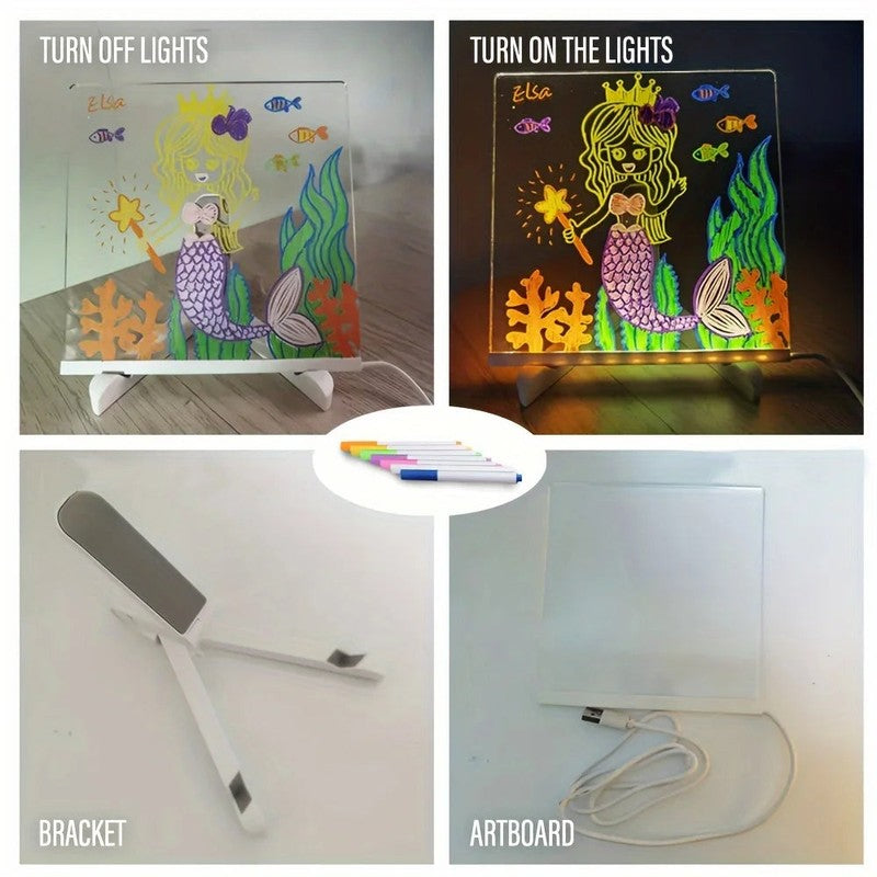 LED Ritplatta - Justerbart stativ