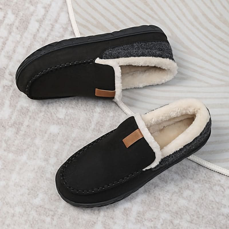 Mans Slip-On Loffor - Utsmyckad Övre Del