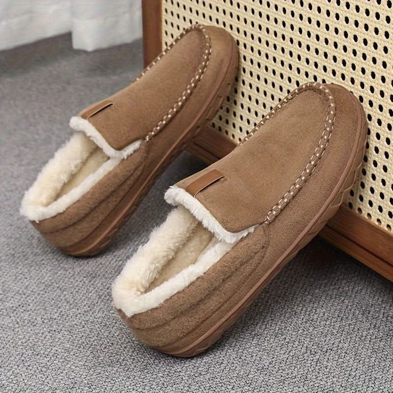 Mans Slip-On Loffor - Utsmyckad Övre Del