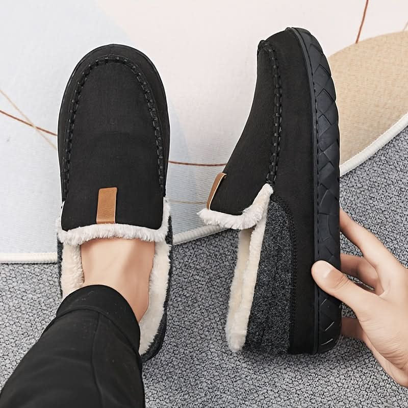 Mans Slip-On Loffor - Utsmyckad Övre Del