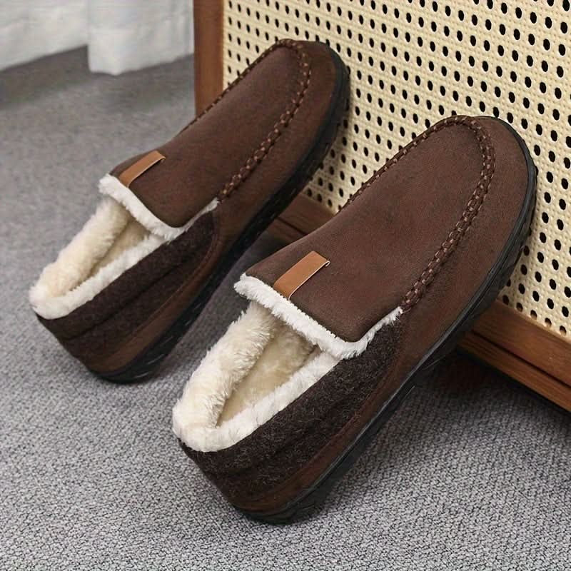 Mans Slip-On Loffor - Utsmyckad Övre Del