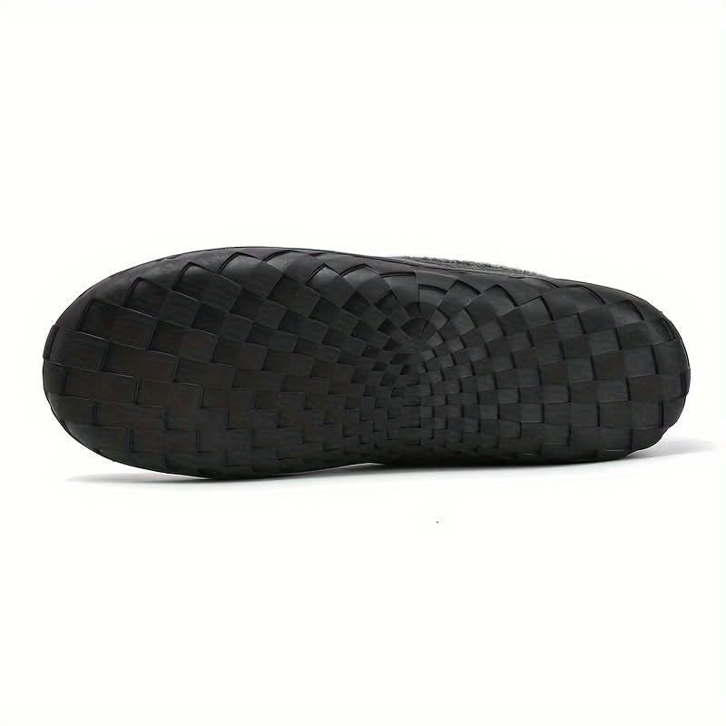 Mans Slip-On Loffor - Utsmyckad Övre Del
