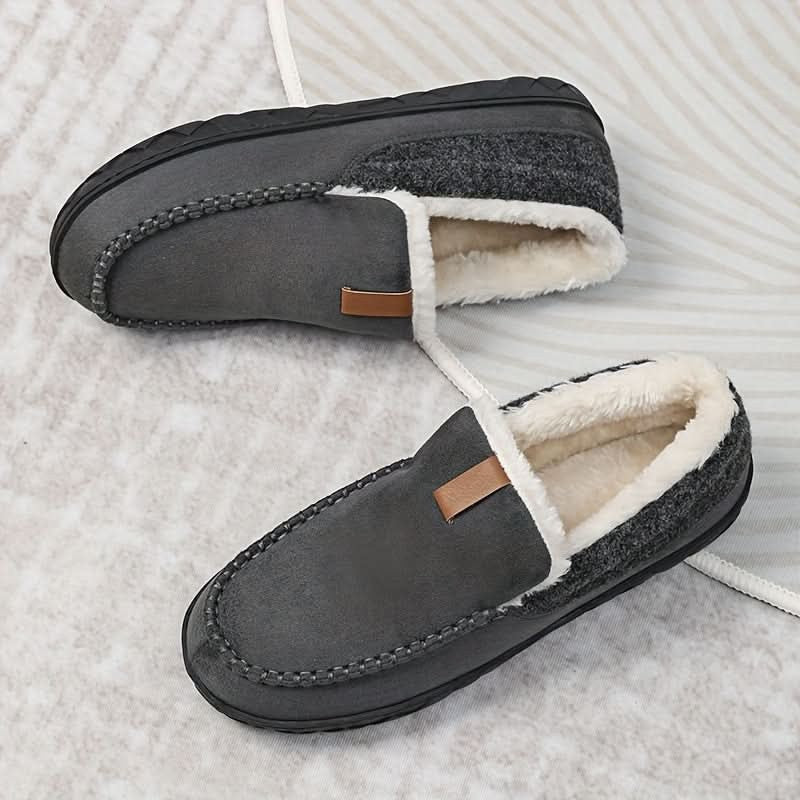 Mans Slip-On Loffor - Utsmyckad Övre Del