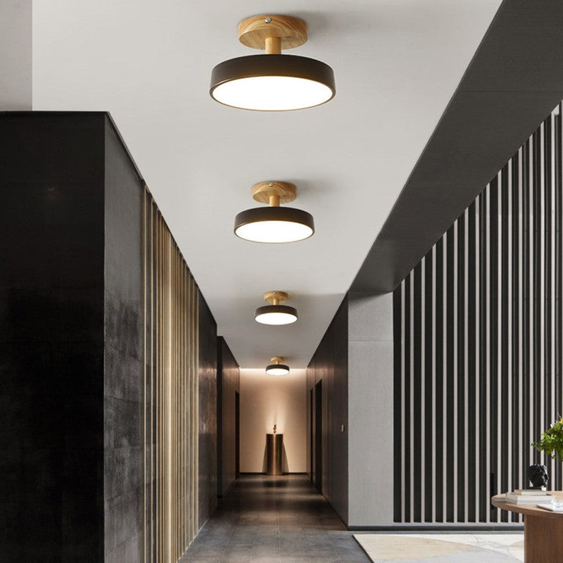 Modern Plafondljus - Rund Skandinavisk