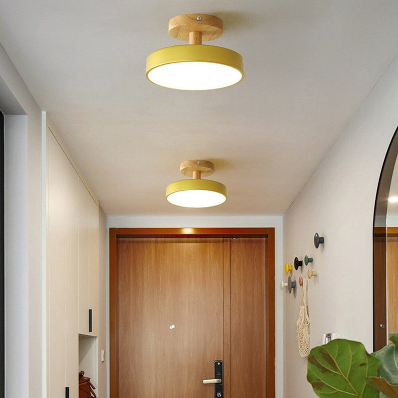 Modern Plafondljus - Rund Skandinavisk