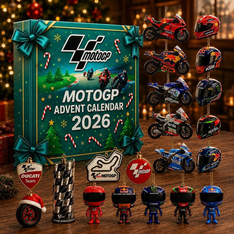 MotoGP Adventskalender 2026 - 24 överraskningar