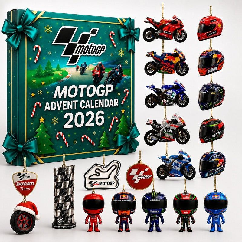 MotoGP Adventskalender 2026 - 24 överraskningar