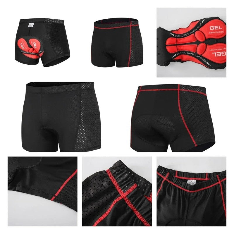 MotoPro | Padded Gel Motorcycle Shorts