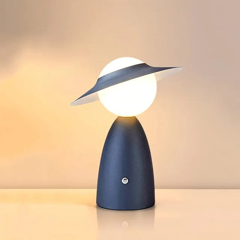 Nattlampa UFO-Formad med Trådlös Laddning
