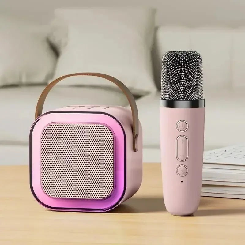 Portabel Bluetooth-karaokemaskin - Trådlös mikrofon