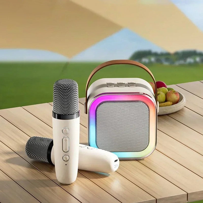 Portabel Bluetooth-karaokemaskin - Trådlös mikrofon