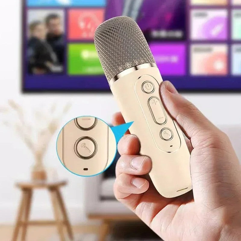Portabel Bluetooth-karaokemaskin - Trådlös mikrofon