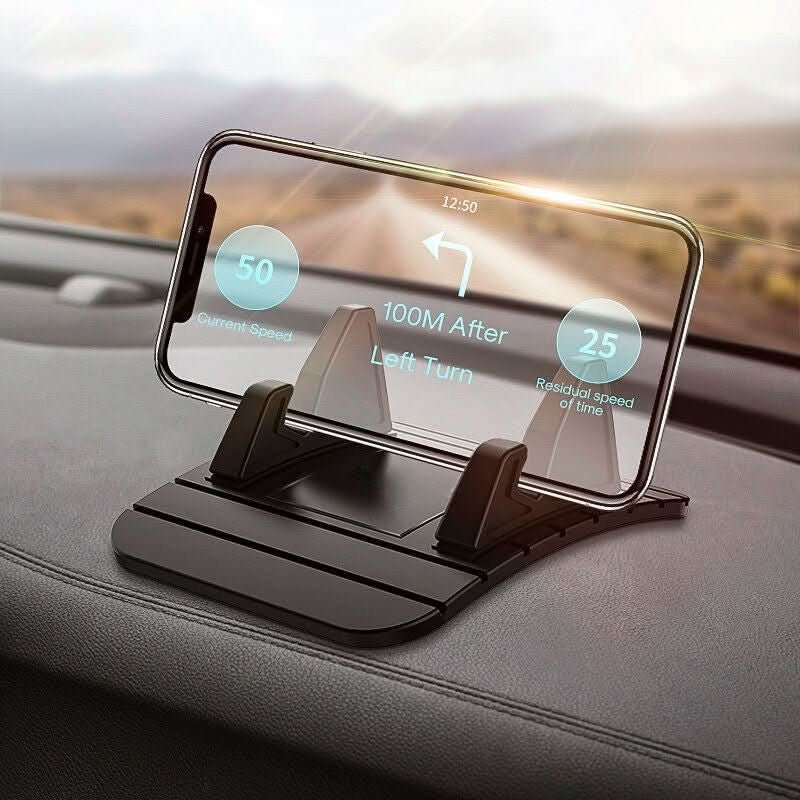 Smartphonehållare för bilinstrumentbräda - Svart