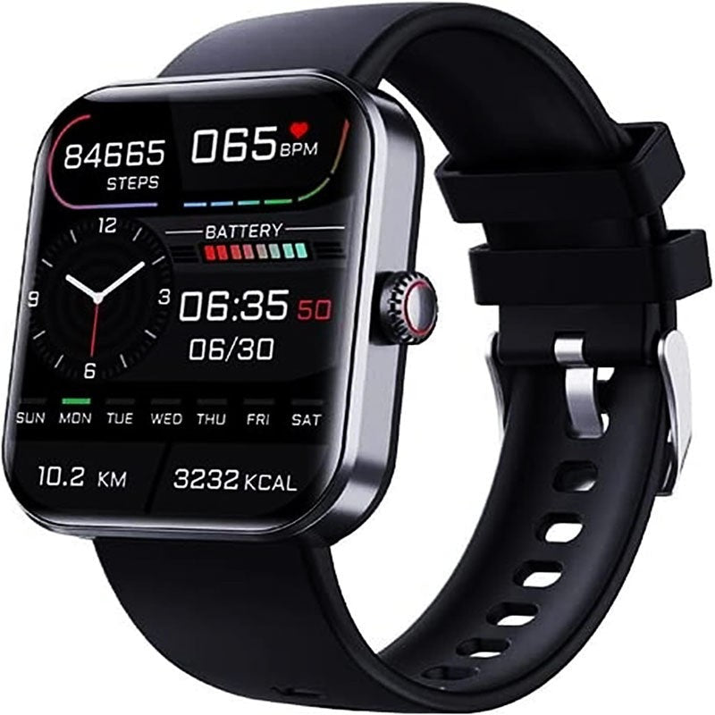 Smartwatch med färgskärm - Svart eller Rosa