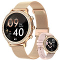 Smartwatch Rund Touchscreen - Justerbart Armband
