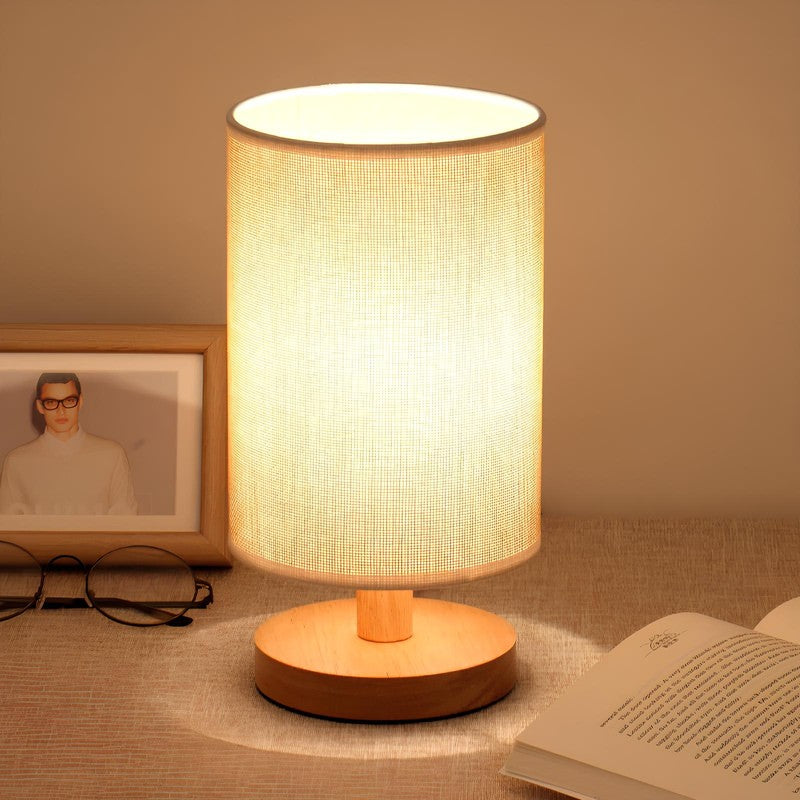 Tafellamp met cilindrische kap - Scandinavisk minimalism