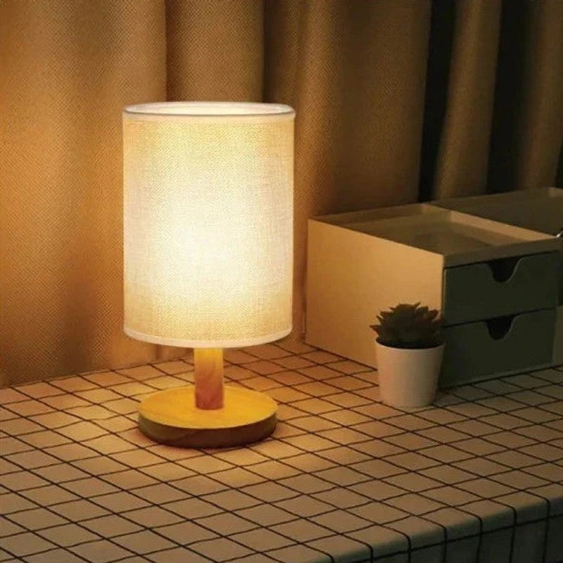 Tafellamp met cilindrische kap - Scandinavisk minimalism