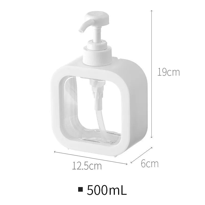 Tvålpump - Fyrkantig med Transparent Fönster