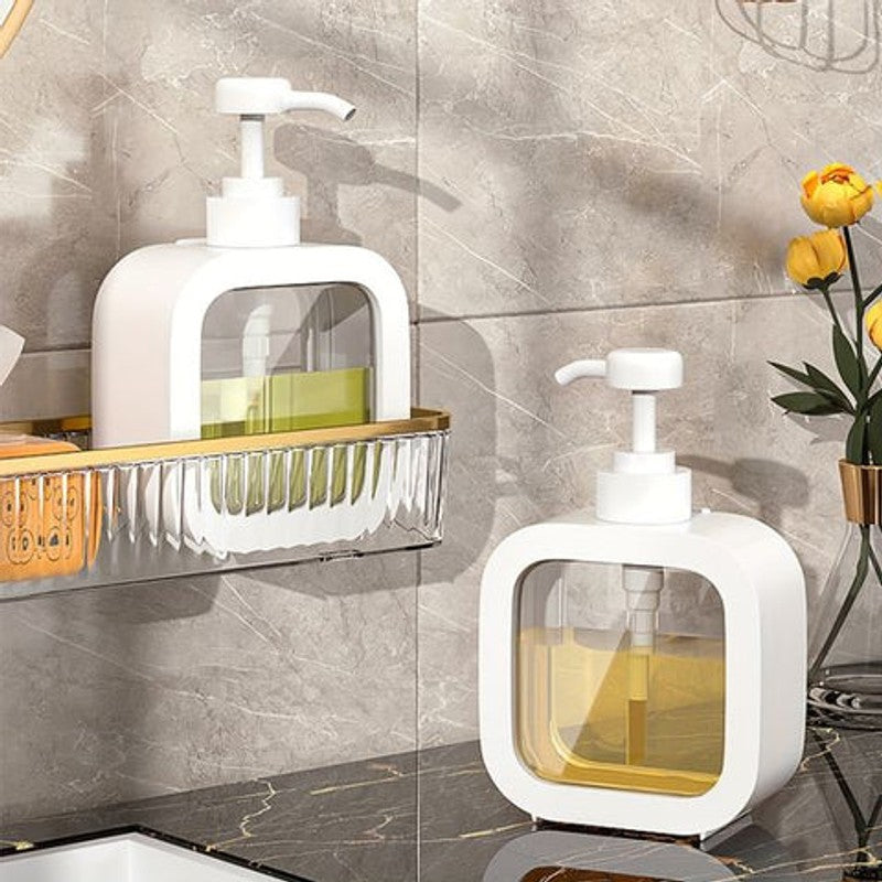 Tvålpump - Fyrkantig med Transparent Fönster