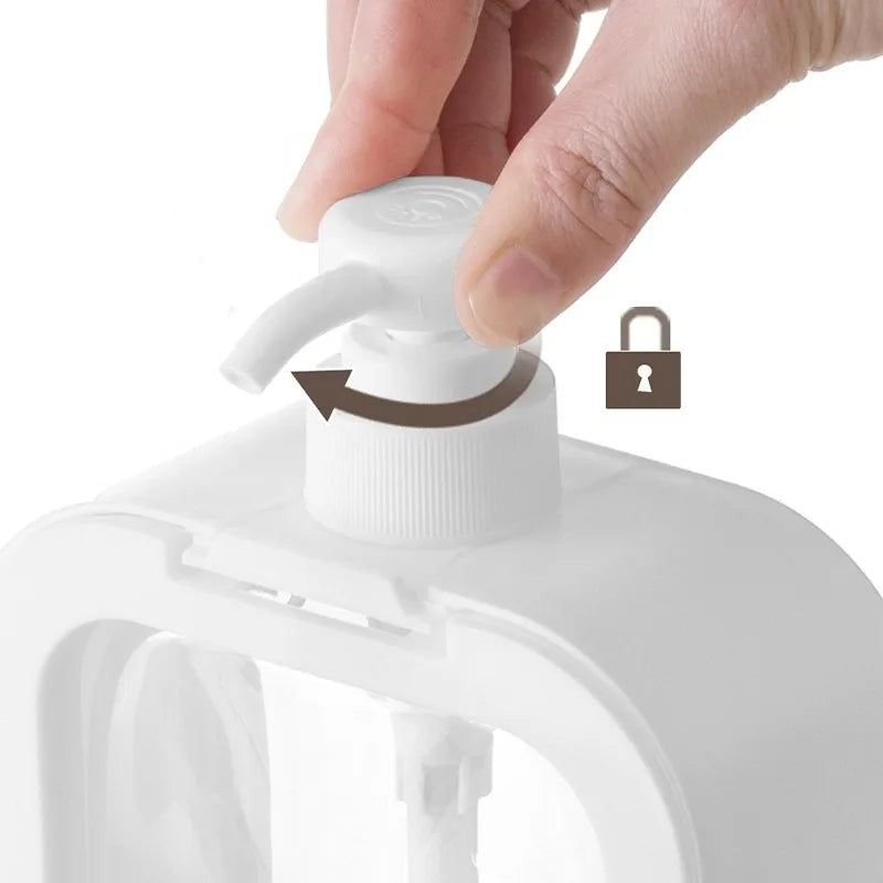 Tvålpump - Fyrkantig med Transparent Fönster