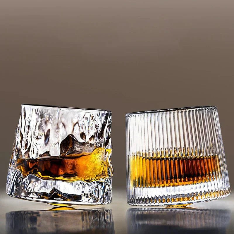 Whiskyglas - Texturerat Mönster