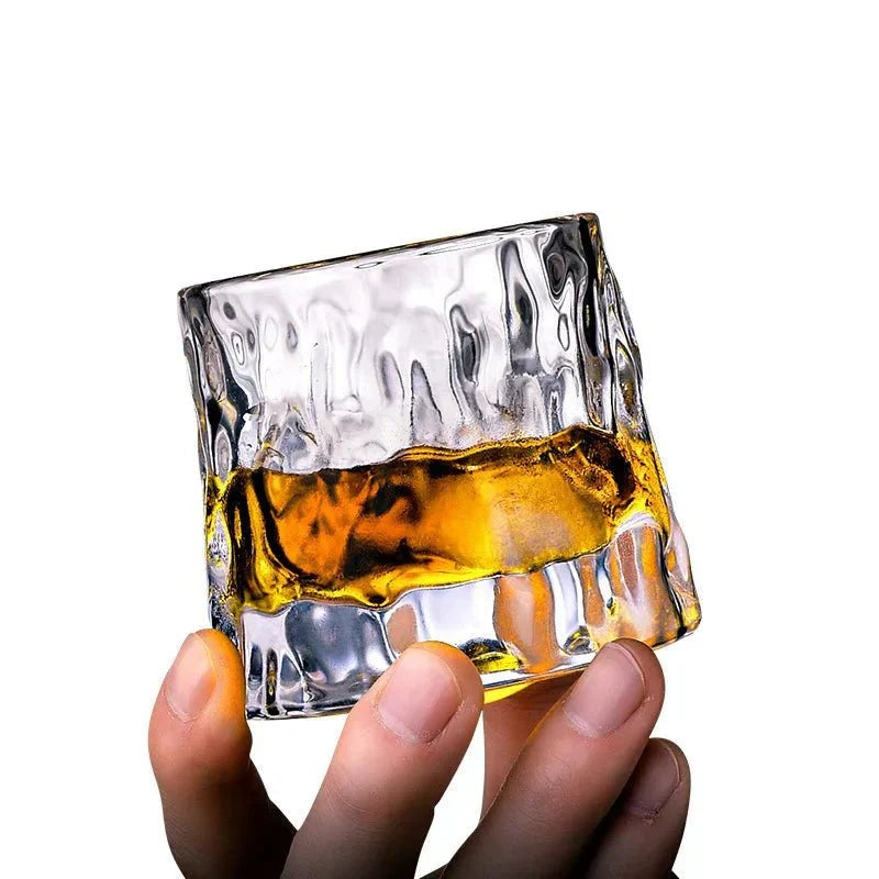 Whiskyglas - Texturerat Mönster